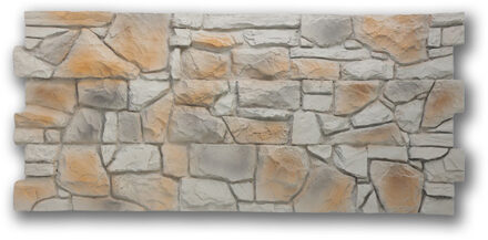 3D XL Wandpaneel Piedra Pizzara Grey 126x59x4cm