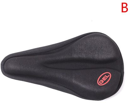 3D Zachte Verdikte Fietsstoeltje Ademend Fietszadel Seat Cover Comfortabele Foam Zitting Mountainbike Fietsen Pad Kussen Cove geel