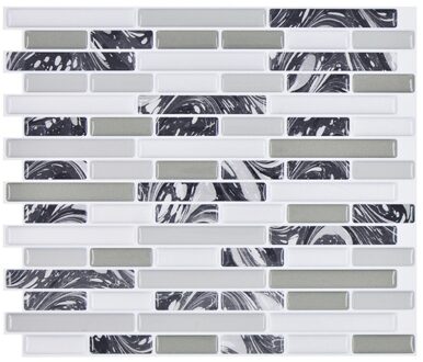 3D Zelfklevende Wandtegels Slimme Tegels Glitter Mozaïek Stickers Esthetische Interieur Voor Keuken Woonkamer Slaapkamer Behang