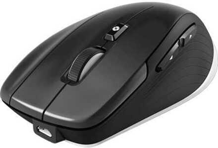 3Dconnexion CadMouse Compact Optische Draadloze Muis - Zwart / Zilver