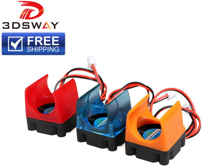 3DSWAY 3D Printer Parts 30*10mm Fan injection anchor kit for E3D V5 V6 print head radiating Kit 3D printer accessories 12v/24V