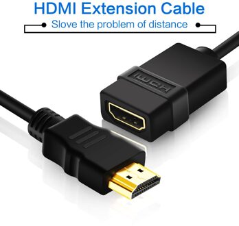 3FT 1080P Hdmi Verlengkabel 1.4V Hdmi Naar Hdmi Kabel Man-vrouw Extender Kabel Voor Hd Lcd tv Laptop PS3 Projector Pc 1M