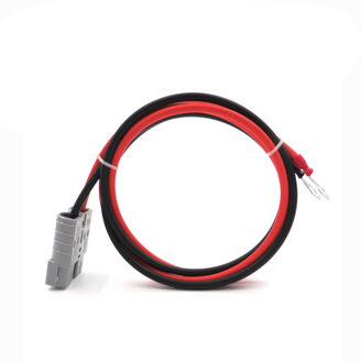 3FT SH50 Plug 50A 600 V 1 meter Verlengen kabel solar kabel 2.5mm2 met M8 terminal ring Batterij lug bolt tab