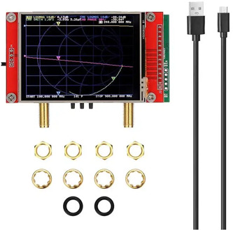 3G Vector Network Analyzer 2.8 Inch Touching Screen Display S-A-A-2 NanoVNA V2 Antenna Analyzer Shortwave HF VHF UHF 50KHz~3GHz