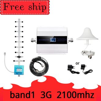 3g Versterker WCDMA 2100 Mobiele Signaal Booster band1 UMTS 2100MHZ GSM 3G mobiel signaal repeater Versterker uk plug