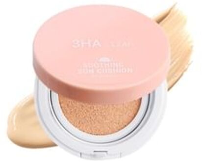 3HA Clear Soothing Sun Cushion - 2 Colors Peach Beige