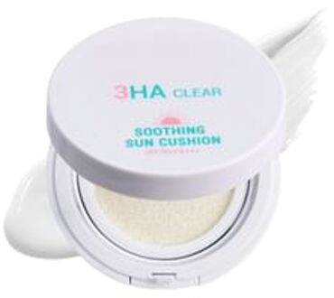 3HA Clear Soothing Sun Cushion - 2 Colors Snow White