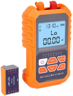 3In1 Optical Power Meter Visual Fault Locator Network Cable Test Led Lighting Optical Fiber Tester 1Mw With 5Km Visual Fault Loc