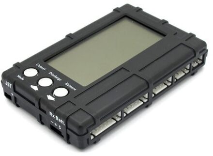 3in1Digital Batterij Voltage Meter 2 S-6 S Lipo/Li-Fe Polymer System Batterij Balancer LCD Monitor checker Tester Ontlader Meter