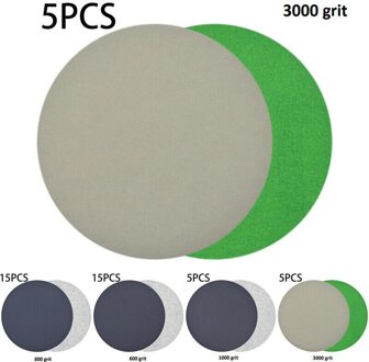 3Inch Schuurpapier Schijven Klittenband Ronde Schuren Lakens Silicon Carbide