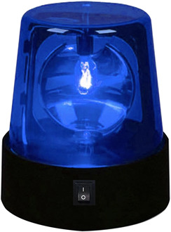 3inch Stage Effect DJ Flashing Party Desktop Lamp Night Beacon Battery Powered 360 Degree Rotating Mini Beam Led Strobe Light