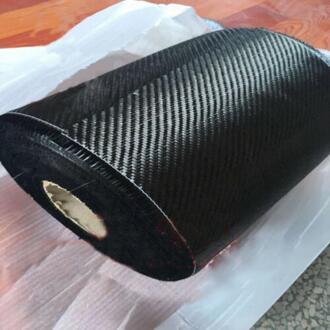 3K 200gsm Carbon Fiber Doek Carbon Stof Twill Tape 25 Cm Breedte * 1M Lengte