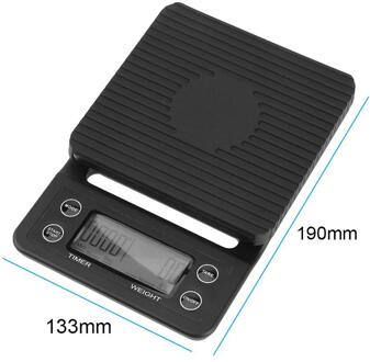 3Kg/5Kg/10Kg/0.1G Mini Lcd Elektronische Weegschalen Drip Koffie Schaal Pocket Digitale weegschaal Hoge Precisie Sieraden Gewicht Weegschaal D 5kg 0.5g