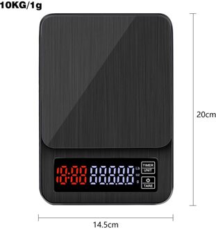 3Kg/5Kg/10Kg/0.1G Mini Lcd Elektronische Weegschalen Drip Koffie Schaal Pocket Digitale weegschaal Hoge Precisie Sieraden Gewicht Weegschaal G 10KG 1g