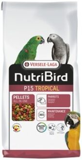 3kg Nutribird P15 Tropical Versele-Laga Papegaaienvoer