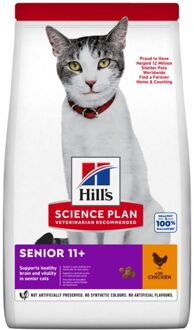 3kg Senior 11+ Healthy Ageing Kip Hill's Science Plan Kattenvoer