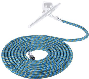 3M/10ft Premium Nylon Gevlochten Airbrush Slang Met Standaard 1/8 "Grootte Hulpstukken Op Beide Uiteinden