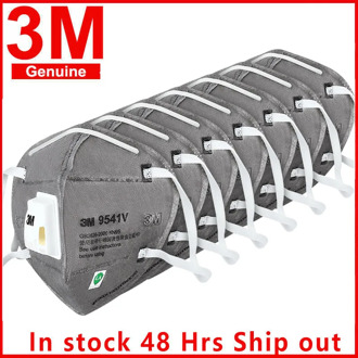 3M 9541V Mascarillas Safety Protective Disposable Masks Dust Face Masks Sanitary Mouth Mask With Cool Flow Valve In Stock