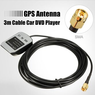 3M Auto Gps Antenne Gps Ontvanger Auto Gps Actieve Remote Antenne Antenne Adapter Connector 1575.42Mhz Sma Connector