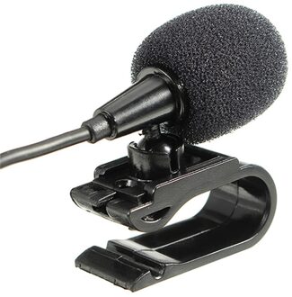 3m Bedrade Omni-directionele GPS Navigator Kraag Clip Microfoon 3.5mm Wired Mono Condensator Microfoon