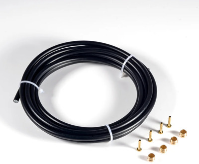 3m Bike Hydraulic Disc Brake Oil Tube 2.0x5.0mm + 4 Pairs BH59 Pressing Ring T Needle Copper MTB Bike Brake Cable