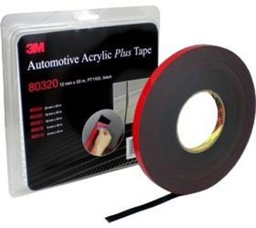 3M Dubbelzijdig tape 12mm x 20m 80320