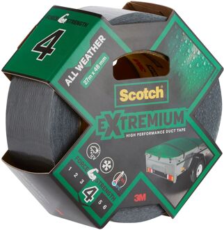 3M Duct Tape Extremium All Weather - Buiten - Zilver - 27.4m X 48mm