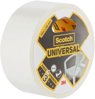 3M ducttape Universal, ft 48 mm x 25 m, wit