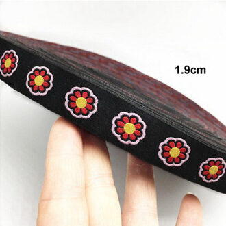 3M Etnische Geborduurde Jacquard Linten Trim Kant Stof DIY Voor Kleding Naaien Hoofddeksels Handwerk Decoratie 15