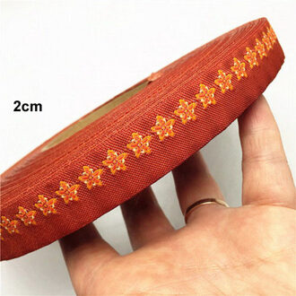 3M Etnische Geborduurde Jacquard Linten Trim Kant Stof DIY Voor Kleding Naaien Hoofddeksels Handwerk Decoratie 5