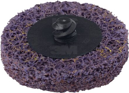 3M Grofreinigingsschijf | d. 76,2 mm medium | paars | 25 stuks - 7000046261 - 7000046261