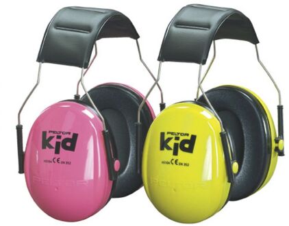 3M Kid - gehoorbescherming voor kinderen - SNR 27 dB - neon groen
