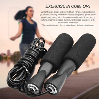 3M Lager Overslaan Touw Verstelbare Boksen Skipping Sport Springtouwen Gym Oefening Fitness Apparatuur Met Verdikte Anti-Slip schuim