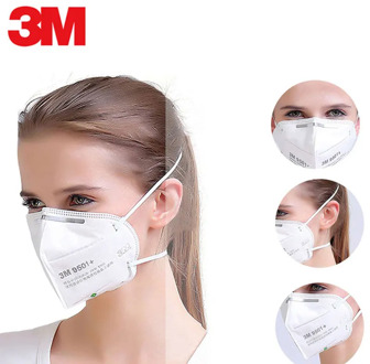 3M Mask 9501+ 9502+ Respirator Masks Multi Layer Filter Anti-dust PM2.5 Particulate Riding Protective Mouth Face Safety Mask