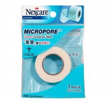 3M Micropore Paper Surgical Tape 0.5 x 10yd 1 pc