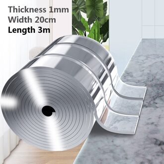 3M Nano Dubbele Tape Transparante Tape Notrace Herbruikbare Waterdichte Lijm Sterke Muurstickers Voor Badkamer Keuken 3m-1mm-20cm