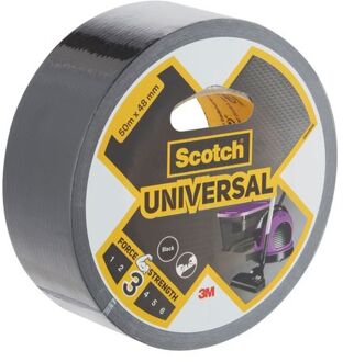 3M Scotch® Universele Duct Tape Zwart 50mx48mm