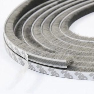 3M Self Adhesive Seal Strip Door Draught Excluder Window Pile Seal Film Door Brush Swal Weather Strip for Door Protector Strip