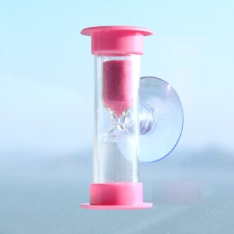 3Min Mini Zandloper Voor Douche Timer/Tanden Borstelen Timer Met Zuignap Loodvrij Tijd Zandloper Thermometer klok #50G