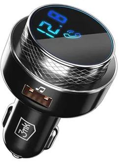 3MK Hyper Bluetooth FM-Zender / Snelle Autolader - 30W