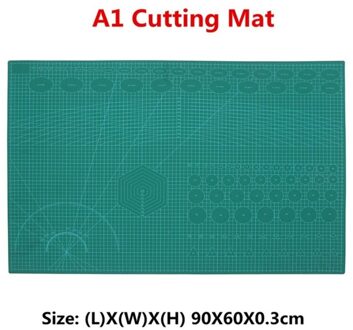 3Mm A1 Pvc Snijden Mat Snijden Pad Patchwork Dubbele Gedrukt Self Healing Snijmat Craft Quilten Scrapbooking Board 60X90CM