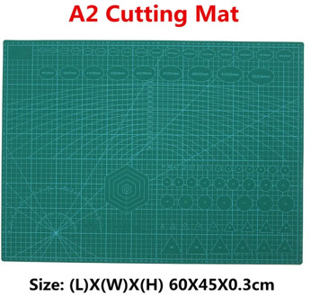 3mm A2 PVC Cutting Mat Cutting Pad Patchwork Double Printed Self Healing Cutting Mat Craft Quilting Scrapbooking Board 45X60CM