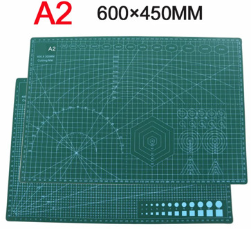 3mm A2 PVC Cutting Mat Cutting Pad Patchwork Double Printed Self Healing Cutting Mat Craft Quilting Scrapbooking Board 45X60CM
