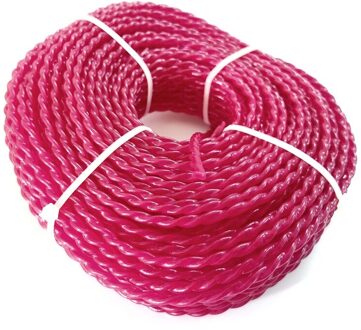 3Mm Bosmaaier Strimmer Lijn Maaien Nylon Trimmer Touw Maaien Draad Ovale Nylon Stro Touw 60M Gazon maaier Accessoire