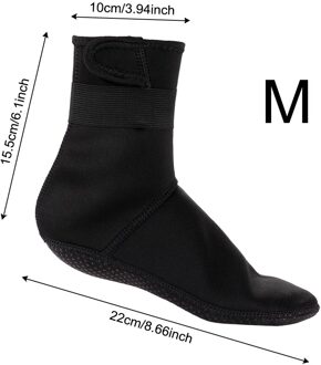 3Mm Neopreen Duiken Sokken Schoenen Water Laarzen Antislip Strand Laarzen Wetsuit Schoenen Warming Snorkelen Duiken Surfen Sokken voor Volwassen M 39-41