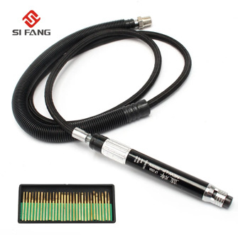 3mm or 2.38m Mini Pneumatic Air Pencil Die Grinder Kit Grinding Compressor Tool Micro Grinder Polish Engraving Tool Dremel Tool