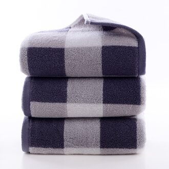 3Pc 100% Katoenen Handdoek Vlakte Stijl Gezicht Handdoek Badkamer Quick Droge Absorberende Handdoek Voor Volwassen 35*75Cm HUISE