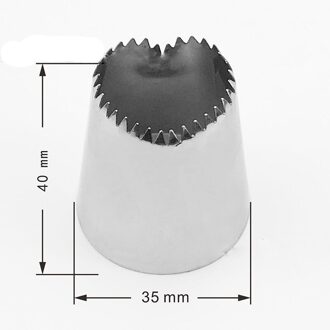 3Pc/1Pc Vierkante Hart Cake Tips Gebak Nozzle Icing Piping Nozzles Bico De Confeitar Fondant Cake decoreren Gereedschappen Bakvormen 1stk hart vorm