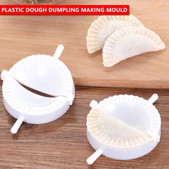 3PC Knoedel Maker Molud Deeg Druk Dumpling Pie Ravioli Mould Koken Pastry Dumpling Maken Gereedschap Voor Keuken