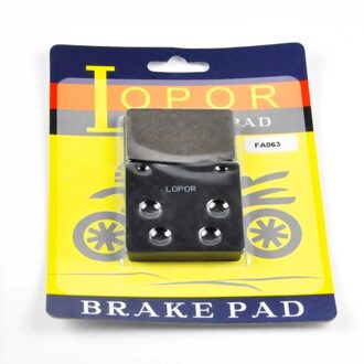 3Pc Motorfiets Achter Remblokken Voor Suzuki RGV250R GSF400S GSX400 Katana GSXR250R GSF400 Bandit GSXR40 1paar- achterkant